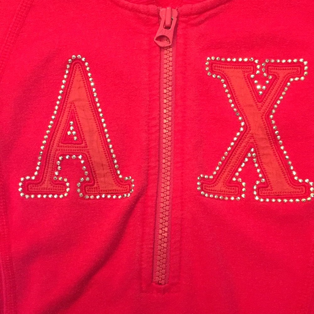 Armani Exchange Rhinestone Sweatshirt - Picture 2 of 4
